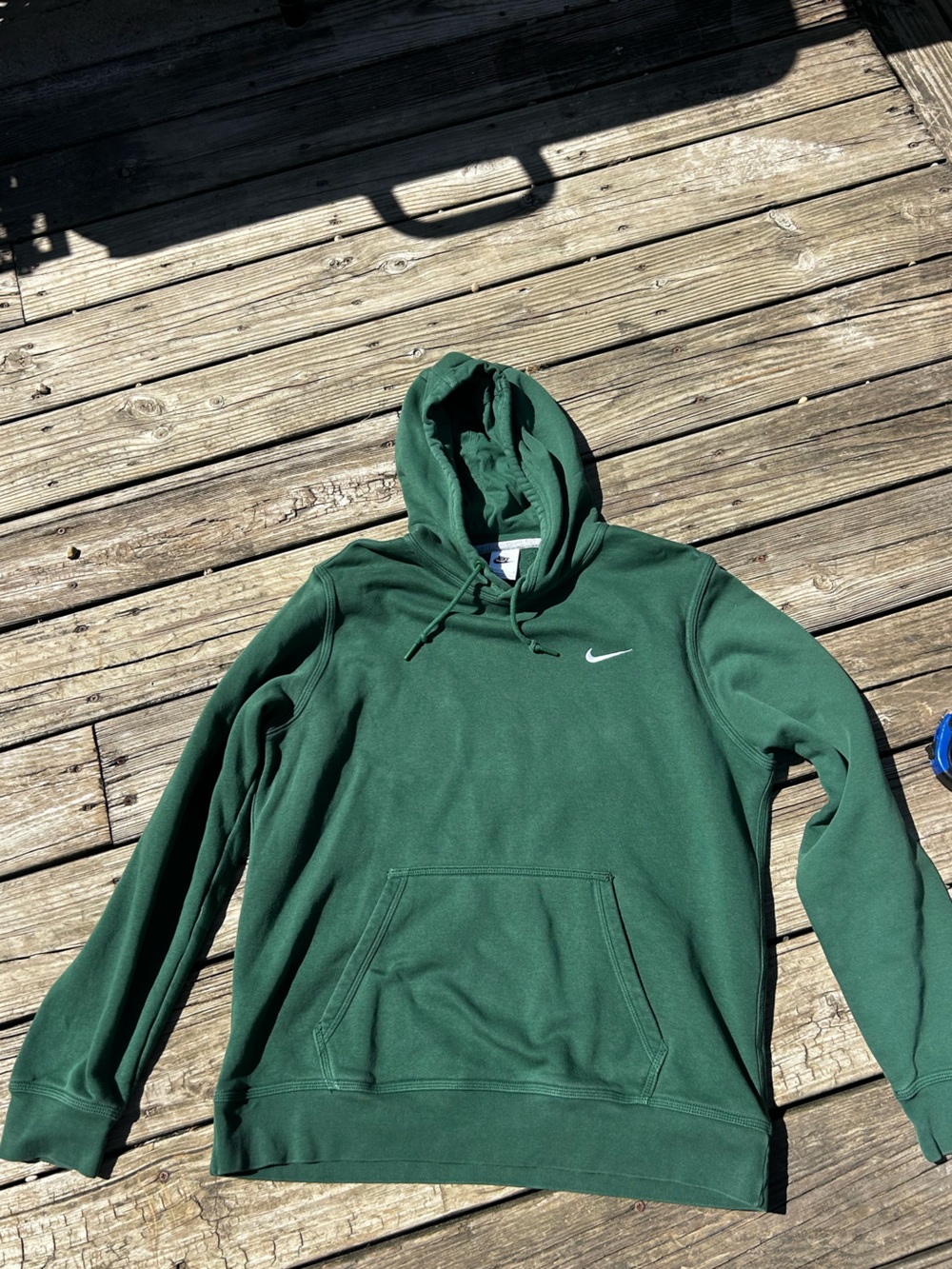 Nike Swoosh Mens Hoodie Jacket Size Large Color Green